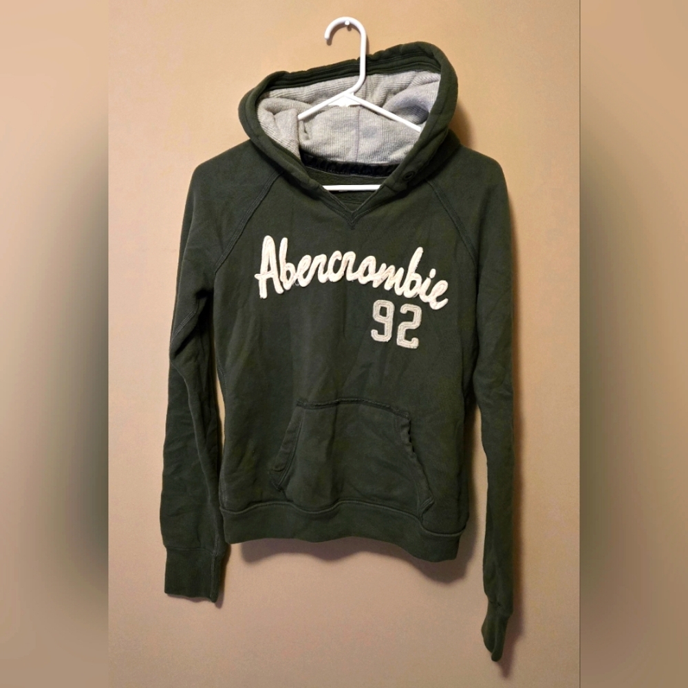 Vintage Authentic Women's Abercrombie and Fitch Hoodie
